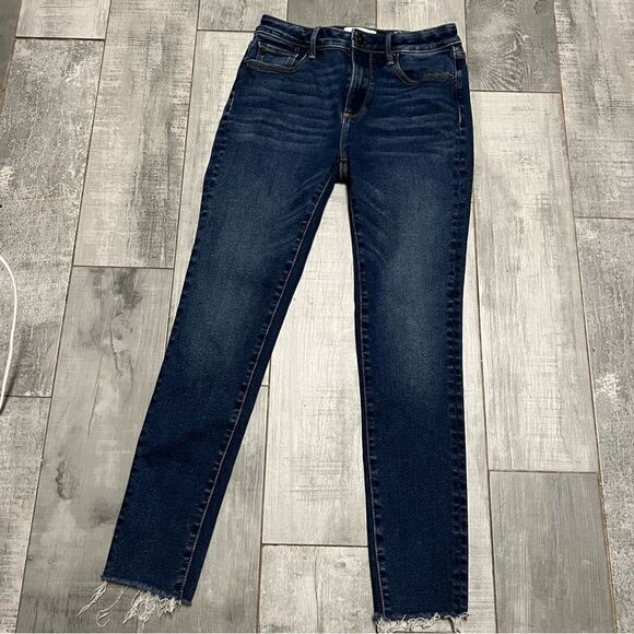 DRIFTWOOD Jackie High Rise Skinny Raw Hem Denim Jeans 25 - Picture 7 of 13